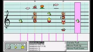 Mario Paint - The Legend of Zelda: Overworld Remix "Zeldatronic"