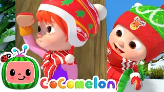 Hide and Seek in the Snow ☃️ + More Christmas Songs!🎄|  Xmas CoComelon | Nursery Rhymes & Kids Songs