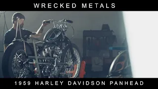 Wrecked Metals - 1959 Harley Davidson Panhead