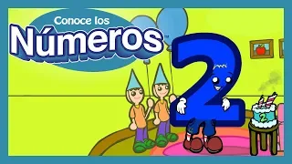 Conoce los Numeros "2" | Meet the Numbers "2" (Spanish Version)