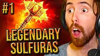 Asmongold SERVER FIRST Legendary SULFURAS Hand of Ragnaros In Classic WoW