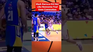 Mark Barroca Did Not Like Newsome Foul Goes Commotion