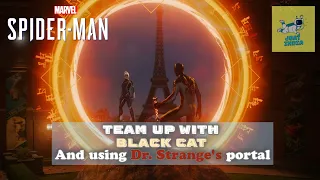 Marvel's Spider-Man 2: Fighting against Hunters with the help of Blackcat