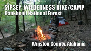 Sipsey Wilderness Hike-Camp