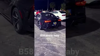 600hp 2022 A90 Supra Full bolt on pure800 first start