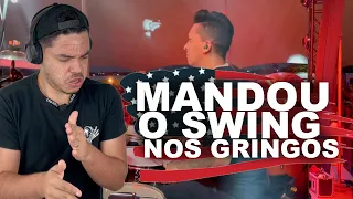 🔥 ELE METEU O FORRÓ PARA OS GRINGOS | REAGINDO AO RIT BATERA TOCANDO COM GUSTTAVO LIMA EM MAIAMI 🔥