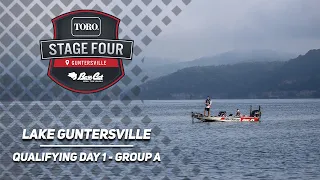 Bass Pro Tour | Stage Four | Lake Guntersville | Qualifying Day 1 Group A Highlights