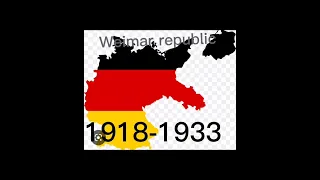 Evulution of Germany 1871-2023 #shorts #history