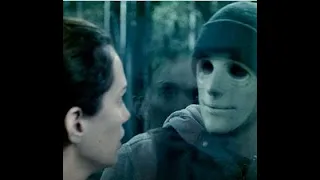 Masked killer attacks a deaf and mute woman living alone in the forest and she must fight to survive