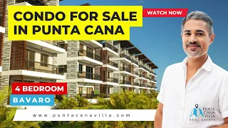 Punta Cana condos for sale, four bedroom condo IS-2093, Real Estate Punta Cana, Dominican Republic