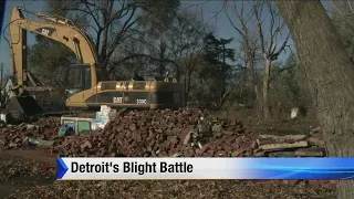 Detroit blight battle