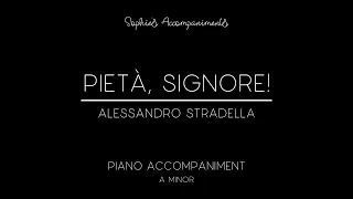 Pietà, Signore! by Alessandro Stradella - Piano Accompaniment in A minor