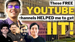 Best FREE Youtube Channels for IIT JEE! 🔥✅ | Clear JEE without Coaching 🎯 | JEE Mains Dates Outt!