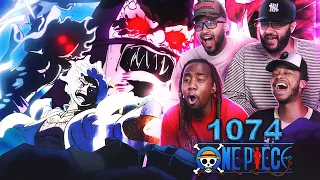 RTTV Reacts to Luffy Catches Lightening! One Piece 1074
