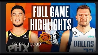 Phoenix Suns vs Dallas Mavericks Game Highlights l Dec. 6, 2022 l @kuyslhonmixblog8766 👍👍