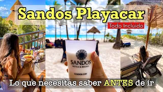 SANDOS PLAYACAR 2023 - Hotel Todo Incluido en Playa Del Carmen (Guia Completa y Reseña)