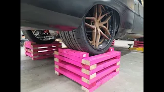 2 x 4 Riser Wheel Stands - Why Pro Build Shops Use Them