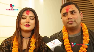 Actress Barsha Raut And Kali Prasad Baskota | Medianp.com
