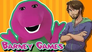 Barney the Dinosaur Games - SpaceHamster