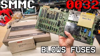 0032 Why does this C64 keep blowing fuses?