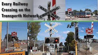 Every Railway Crossing on the Transperth Rail Network