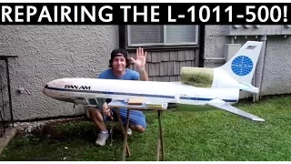 Repairing my Pan Am L-1011-500 RC Airliner