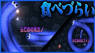 【ミミズ】気まずい名前をつけて俺の動揺を誘う巧妙リスナー【slither.io】