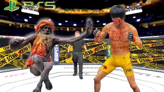 UFC4 Bruce Lee vs. Indian Sadhu EA Sports UFC 4