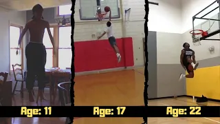 Jump/Dunk Progress: Age 11 - 22  (11 years)