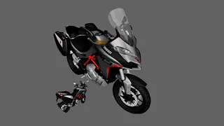 DUCATI MULTISTRADA 1260 GRAND TUOR - GTA SA PC FRACO/ANDROID