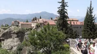 Corfu Greece and the Meteora Monasteries