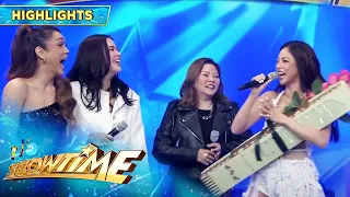 Bela, KaladKaren, and Lakam surprise Kim in her birthday prod | It’s Showtime