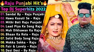 Raju Punjabi New Songs || New Haryanvi Song Jukebox 2024 || Raju Punjabi Best Haryanvi Songs Jukebox