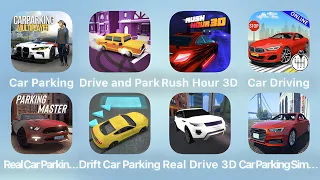 Car Parking, Drive and Park, Rush Hour 3D, Car Driving and More Car Games iPad Gameplay