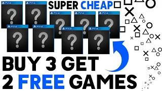 AWESOME New PS4 Game Deals - Buy 3 Get 2 FREE + Super Cheap Games!