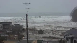 2011 Japan Tsunami - Shiritsu Koizumi, Kesennuma. (Redacted)