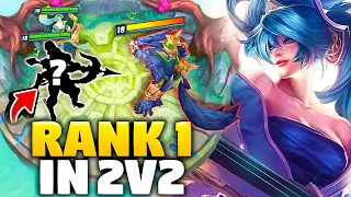 I duo'd with the actual RANK 1 player in 2v2... and he blew my mind 😳