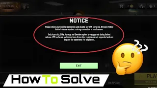 VPN Ban In Warzone Mobile ! | How To Solve Warzone Mobile Matchmaking Problem #warzone