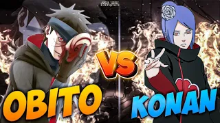 Obito uchiha vs konan in [ Naruto ] Tamil