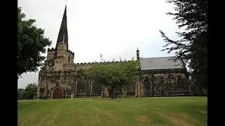 Finishing the car ride. St Oswalds Church.