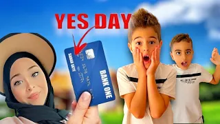 ممنوع  قول لاء لخلودة ومالك ليوم كامل(yes day)