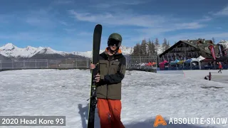 2019 / 2020 | Head Kore 93 Skis | Video Review