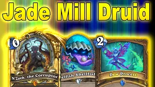 Jade Mill Druid Burns Decks All Day = Fun & Interactive! Castle Nathria Mini-Set | Hearthstone