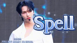 240428 SEVENTEEN 세븐틴 JUN 준 4K FOCUS "Spell"  FOLLOW AGAIN TO SEOUL