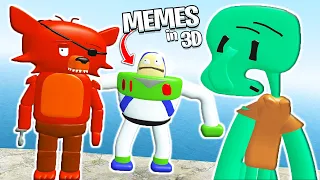 THE MEMES HAVE COME ALIVE *3D Memes* (Garry's Mod)