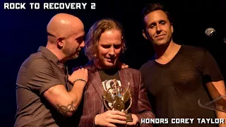 Corey Taylor (Slipknot, Stone Sour) Rock to Recovery 2017 Icon Award Emotional Acceptance Speech