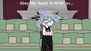 Obey Me! React to M!MC as Bakugo ll Part 1 GCRV ll Pls Read Desc