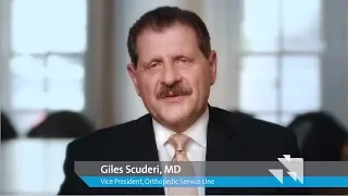 Giles Scuderi, MD, Vice President, Orthopedic Service Line