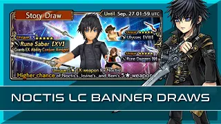 Dissidia Final Fantasy: Opera Omnia - Noctis Lost Chapter Banner Draws