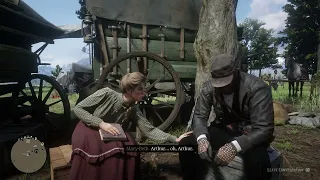 If Arthur massacres animals, he will tell Mary-Beth about it